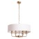 Jennifer chandelier, 6x60W E14, bronze color