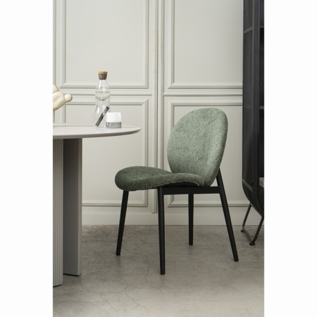 Bente chair, 490 × 620 × 860 mm, green color