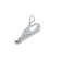 Scissors battery tundra, for working with fabric, 2haa