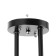 Aurora chandelier 2he27 40W Black 48x26 cm