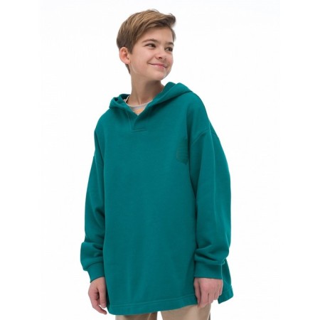 Hudy for the boy Pelican, height 134 cm, emerald color-1