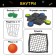 Board game "Time in a cage", 2-4 players, 3+