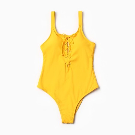 Swimsuit Assed female minku color yellow, size 42-5