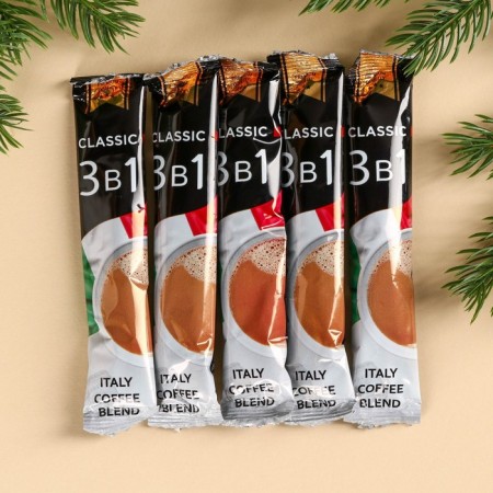New Year! Soluble coffee "Happy New Year", 100 g (5 pcs. X 20 g).-2