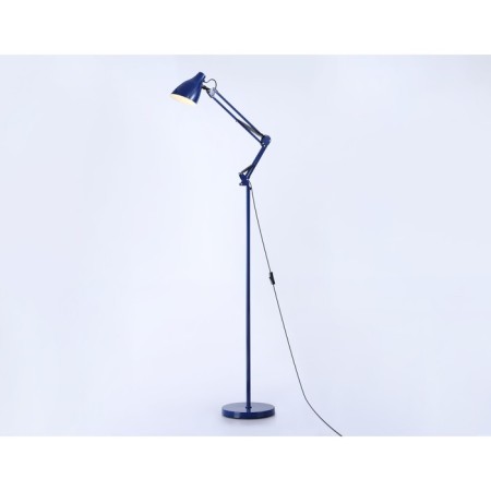Floor lamp with a switch on the wire Ambrella Light, Floor, TR97647, E27, Blue color-1
