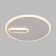 Lamp wall-flowing Mantra Clock, LED, 2800LM, 4000K, 52 mm, matte white color