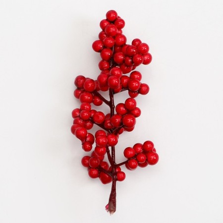 Decorative berries are red, 12 × 6 × 3 cm-3