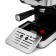 Coffee machine KitFort KT-765, Rozhkaya, 1100 watts, 1.5 l, cappuccino, silver