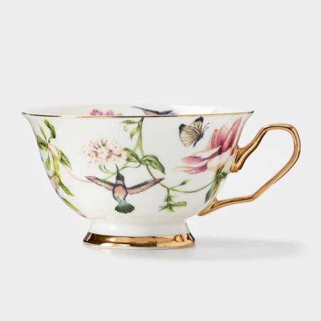Tea pair Wingflora, 200 ml, 15 × 6 cm, ceramics-3