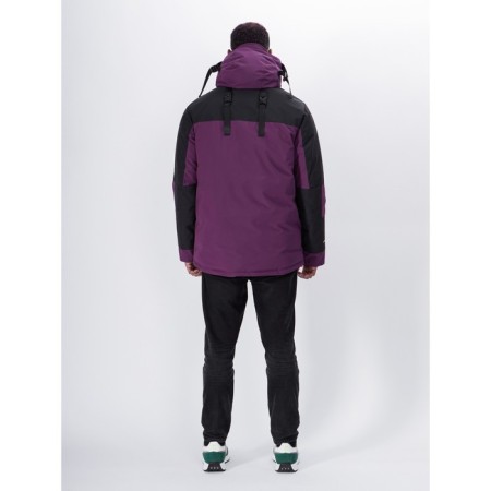 Ski jacket men, size 50, purple color-14