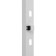 Revisionine "Vento" DR3030PZ, 300 x 300 mm, with a pressure lock "Push", plastic