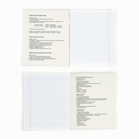 Subject notebook A5, 36 liters on the paper clip “September 1: Russia. Russian language"-2