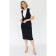 Dress with a deep neckline, size 52