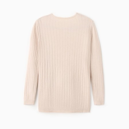 Female jumper minku, beige color, rr 42-44-8