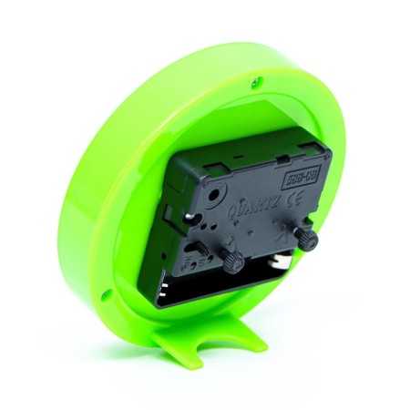 Clock - desktop an alarm clock, discrete move, 9 x 9 cm-1