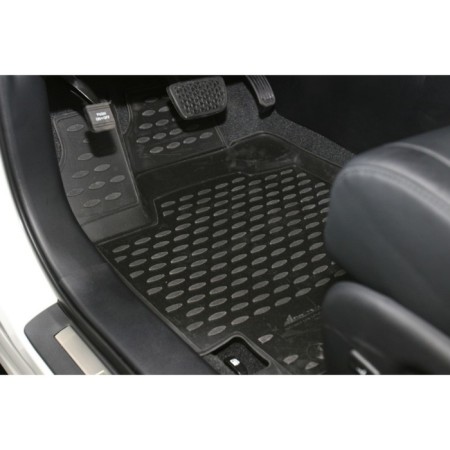 3D mats in the Toyota Highlander salon, 2010-2014 4 pcs. (polyurethane)-1