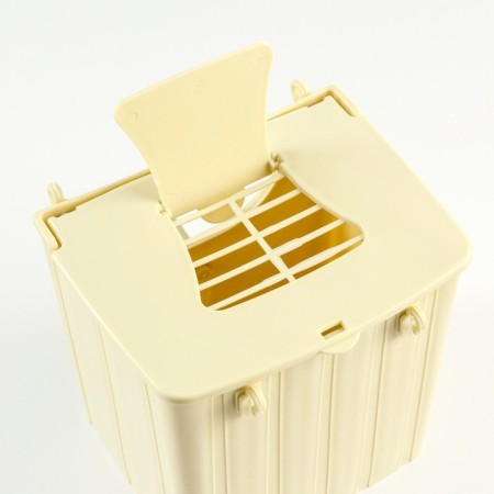 Plastic cloth-nickel for a cell, 13.5 x 10 x 12.5 cm, beige-4