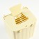 Plastic cloth-nickel for a cell, 13.5 x 10 x 12.5 cm, beige
