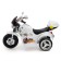 Electric car "Chopper", with a battery, light and sound effects, white color