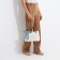 Zipper bag with lightning, white color