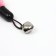 Toiner-toy for cats "snake", with a bell, pink