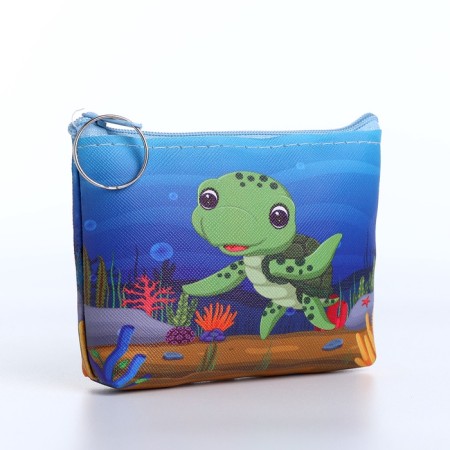 Monetnik's wallet with a zipper, color mix-2