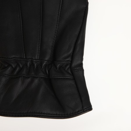 Male gloves, size XL, with insulation, black color-2