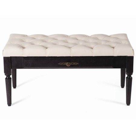 Olivia banquet, 900x430x430, Milk eco -leather/wenge