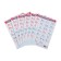 Cards of the cheat sheet "English alphabet" 14.8x21 cm