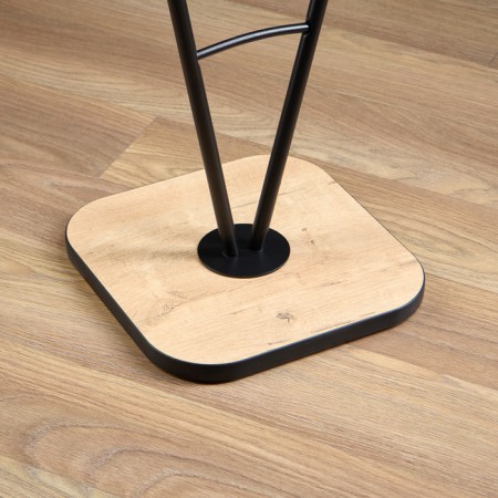 LAKSI hanger "silhouette" Black matte/oak Irlandsi-2