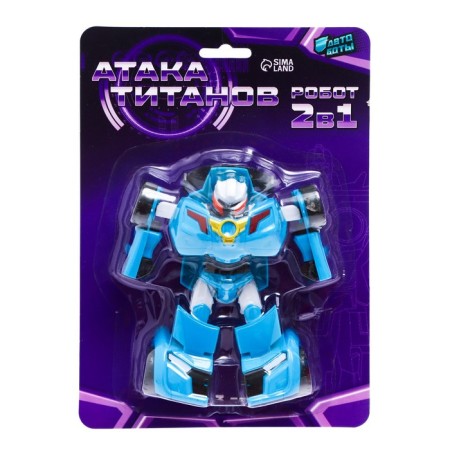 Autobot robot, transforms, blue color-4