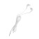 Smartbuy S4 SBH-012K headphones, vacuum, microphone, 93 dB, 16 Ohms, 3.5 mm, 1 m, white