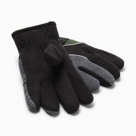 Gloves male two-layer minku centers.-1