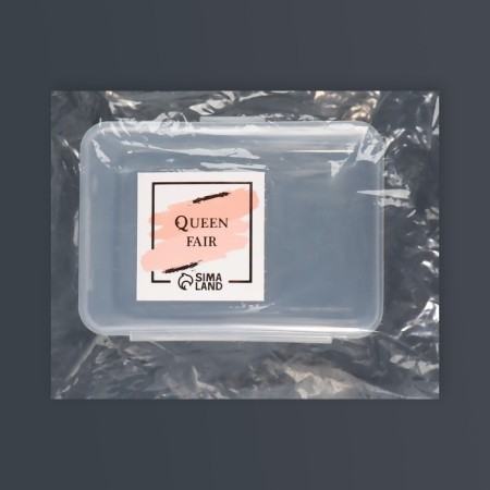 Organizer for storage, with a lid, 6.5 × 12 × 9 cm, the color is transparent-4