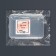 Organizer for storage, with a lid, 6.5 × 12 × 9 cm, the color is transparent
