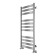 Water heated towel rail Larusso "Bond" P11, 500x1200 mm, 631 W, lower connection