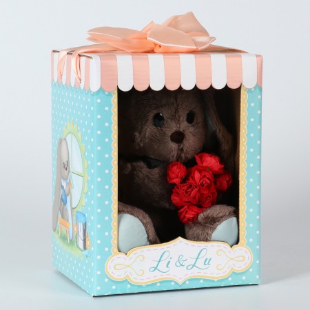 Soft toy "gentleman LU", hare-6