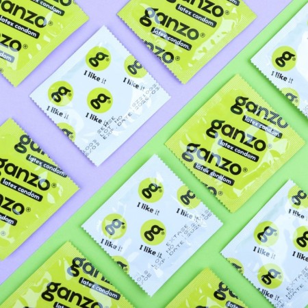 Ganzo condoms, thin, 3 pcs.-2