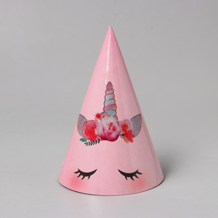 Colling Festive Paper "Unicorn. Muzzle ", 16 cm-3