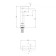 ABBER Weiss Insel AF8011 shell mixer, single -leaf, pour 155 mm, chrome