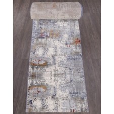 Ковровая дорожка Arda Mardan, размер 120x2500 см, цвет coken d.grey/blue