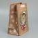 Craft vertical “Hare and Wreath” package, MS 18 x 23 x 10 cm, New Year