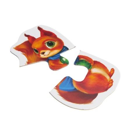 Maxi Puzzles "Santa Claus and his assistants", 5 puzzles-2