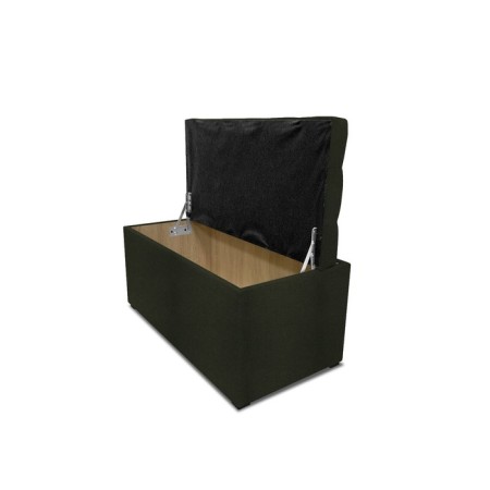 Puff with a lid and weighting, 800 × 400 × 420 mm, lunar matting, Forest color-3