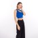 TOP female, color bright blue, size 46 (l)