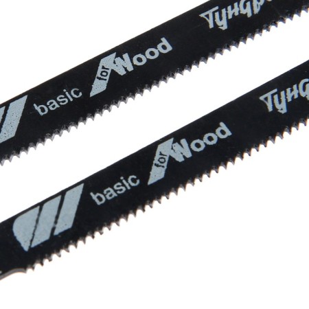 Files for tundra jigsaws, on wood, straight cut, HCS, 50/75 x 1.2 mm, 2 pcs.-2