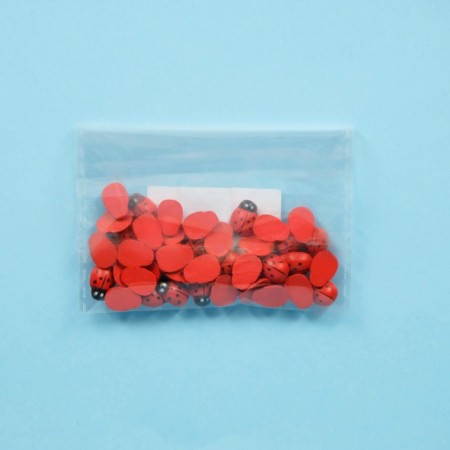 Floristic “ladybugs” decor, 40 pcs., 11 x 8 mm-4