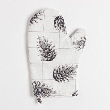 Set of kitchen Ethel Merry Christmas: mittens 20x27 cm, take 19x19 cm, 100% HL-2