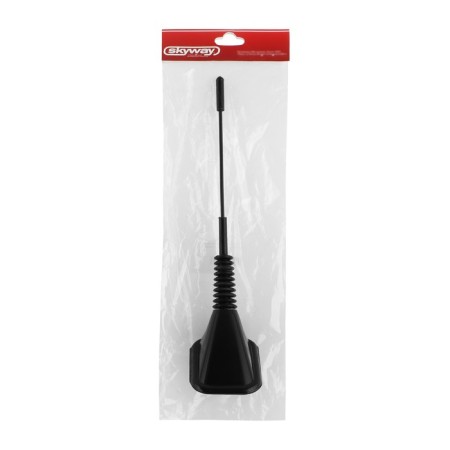 Decorative Antenna Skyway, rectangular base 65x50 mm, black, S00201014-2