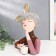Polystone souvenir "Girl with a mug" 28.5x12x21 cm